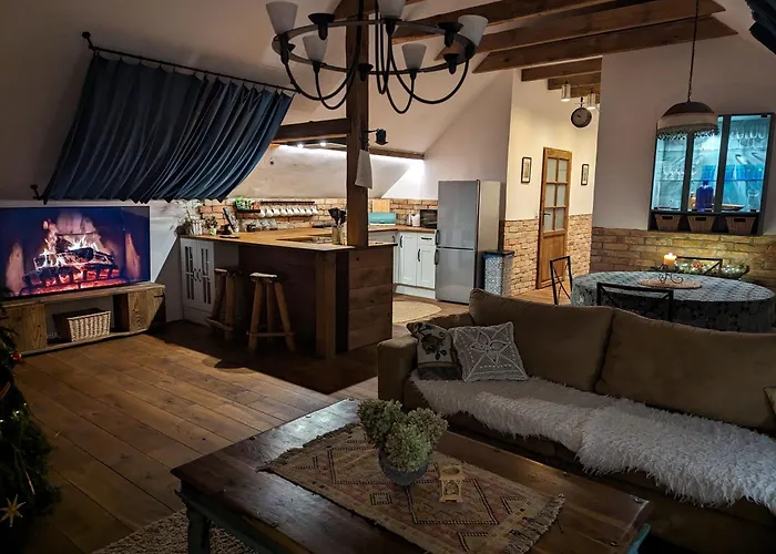 Forreset - Lesny Apartament, Sauna I Balia Jacuzzi Gietrzwald