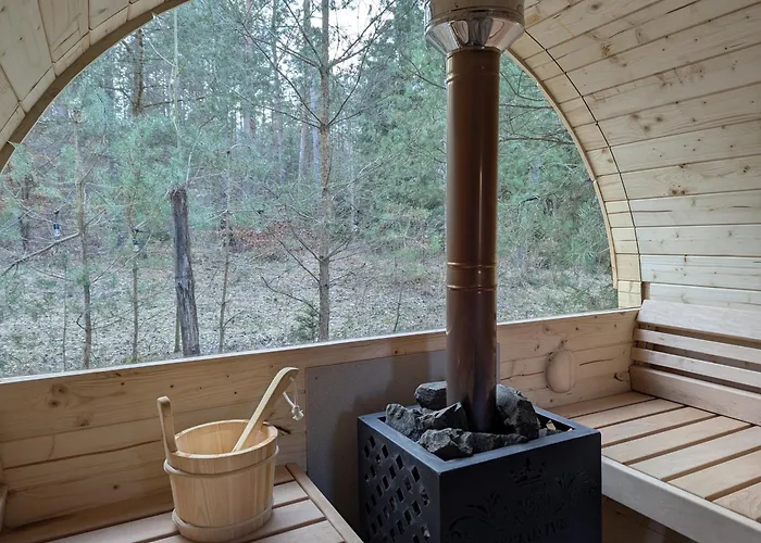 Forreset - Lesny Apartament, Sauna I Balia Jacuzzi Gietrzwald